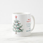 Backen bringt Freude Weihnachtstasse Kaffeetasse (VorderseiteRechts)