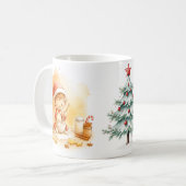 Backen bringt Freude Weihnachtstasse Kaffeetasse (Vorderseite Links)