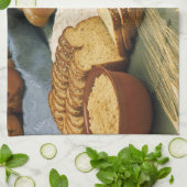 Backen-Brot Geschirrtuch (Gefaltet)