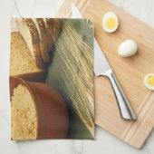 Backen-Brot Geschirrtuch (Viertel Falte)