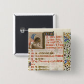 Backen-Brot, von einem Buch von Stunden Button (Vorne & Hinten)