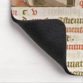 Backen-Brot, von einem Buch von Stunden Mousepad (Ecke)