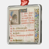 Backen-Brot, von einem Buch von Stunden Ornament Aus Metall (Links)