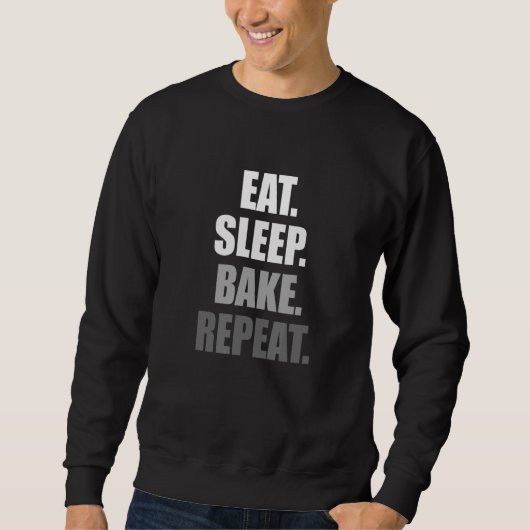 Backen - Design-Backbäcker für glänzende Formen Sweatshirt (Vorderseite)