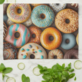 Backen Donuts Küchentuch (Gefaltet)