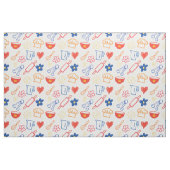 Backen Doodles für Kinder und Oma Stoff (Fat Quarter (45,7 x 55,9 cm))