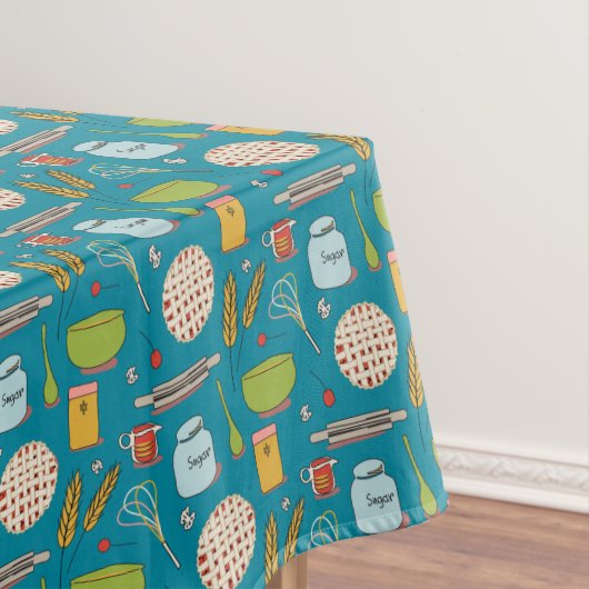 Backen einer Kirschtorten-Kunsttischdecke Tischdecke (Beispiel)