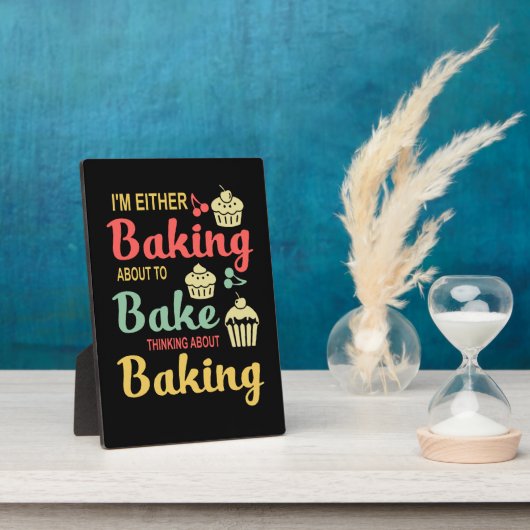 Backen | Entweder bringe ich Geschenke zu backen Fotoplatte (Seite)