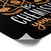 Backen Es ist Chemie, die man Brot essen kann Poster (Ecke)