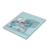 Backen Fliese (Seite)