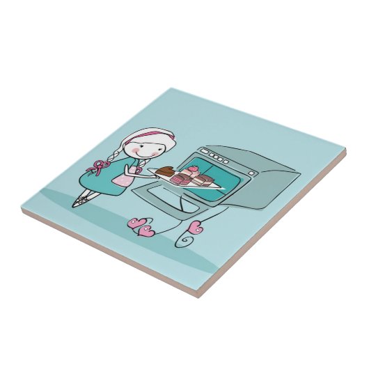 Backen Fliese (Seite)