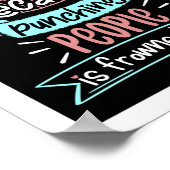 Backen Funny Cooking Geschenk Poster (Ecke)