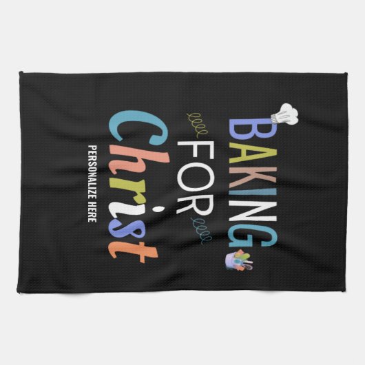 Backen für Christ Bakers Küchentücher (Horizontal)