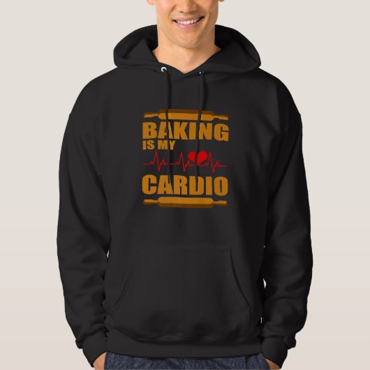 Backen für Männer Backen Frauen Backen ist mein Ca Hoodie (Vorderseite)