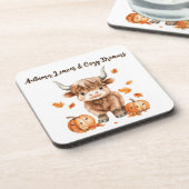 Backen Getränkeuntersetzer (Linke Seite)