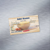 Backen Ihrer Tageskundenspezifischen magnetischen Magnetische Visitenkarte (Beispiel)