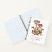 Backen Inspiriert Personalisierter Rezept Notizblock (Innenseite)