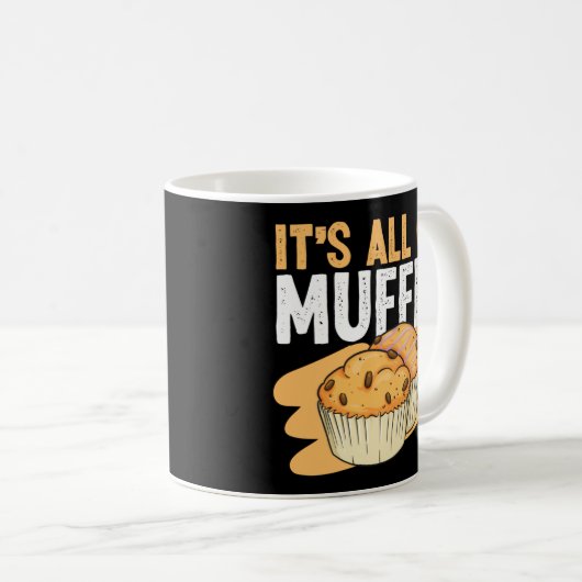 Backen ist alles oder Muffin Pun Kaffeetasse (VorderseiteRechts)