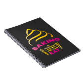 Backen ist Chemie, die man essen kann Notizblock (Rechte Seite)