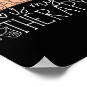 Backen ist mein Heilbäcker Poster (Ecke)