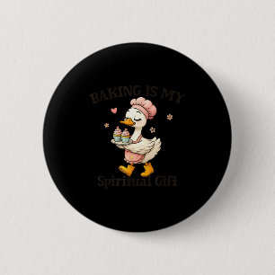Backen ist mein spirituelles Geschenk Backen Humor Button