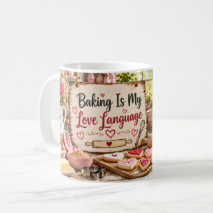 Backen ist meine Lieblingssprache Tasse