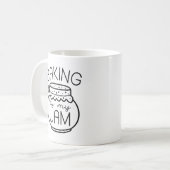 Backen ist meine Marmelade Kaffeetasse (Vorderseite Links)
