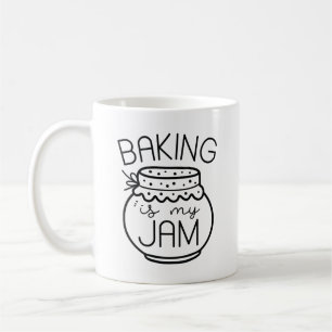 Backen ist meine Marmelade Kaffeetasse