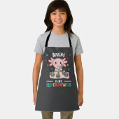 Backen ist meine Superpower Sweet Axolotl Kalkstei Schürze (Insitu)