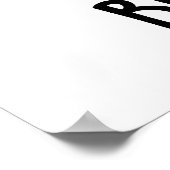 Backen ist Whisk-ey Business Funny Baker Pub Poster (Ecke)