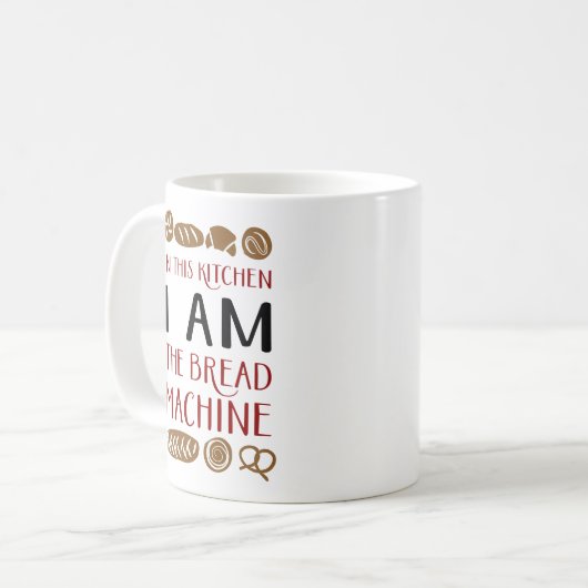 Backen Kaffeetasse (Vorderseite Links)