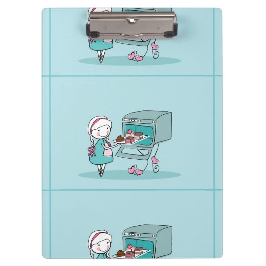 Backen Klemmbrett (Vorderseite)