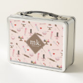 Backen & Kochen Backwaren Kochen Monogramm Metall Brotdose (Rückseite)