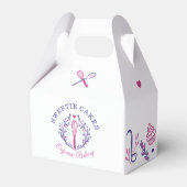 Backen & Kochen Utensidrosa & Lila Bäckerei Geschenkschachtel (Vorderseite)