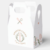 Backen & Kochen Utensidrosa & Olivenbäckerei Geschenkschachtel (Geöffnet)