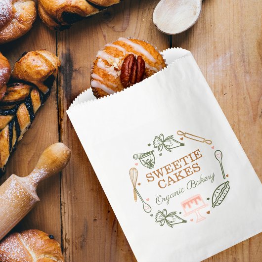 Backen & Kochen Utensidrosa & Olivenbäckerei Geschenktütchen