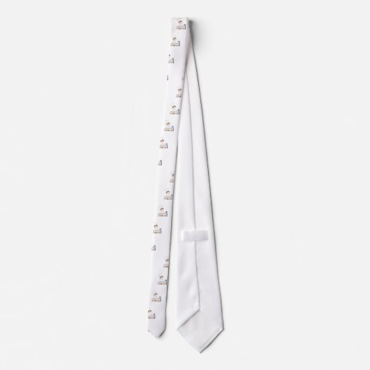 Backen Krawatte (Rückseite)