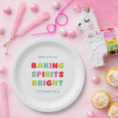 Backen mit Freude Pappteller (Party)