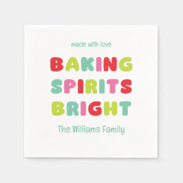 Backen mit Freude Serviette