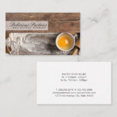 Backen mit Inhaltsstoffen | Kulinarisch Visitenkarte (Vorne/Hinten)