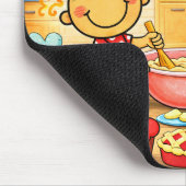 Backen mit Liebe Mauspad (Ecke)