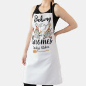 Backen mit meinen Gnomes Custom Bakery Gnome Backe Schürze (InSitu)