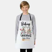 Backen mit meinen Gnomes Custom Bakery Gnome Backe Schürze (Getragen)
