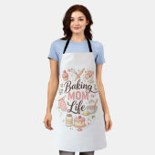 Backen Mom Leben All-Over Print Schürze - Süße Pas (Getragen)