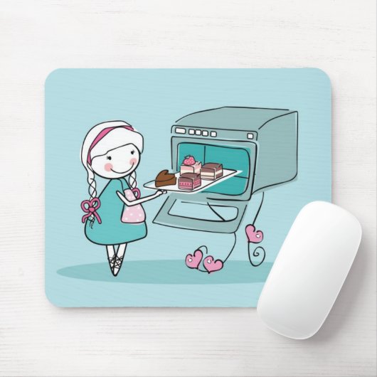 Backen Mousepad (Mit Mouse)
