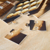 Backen Mutter & Tochter Gemütliche Küche Puzzle (Seite)
