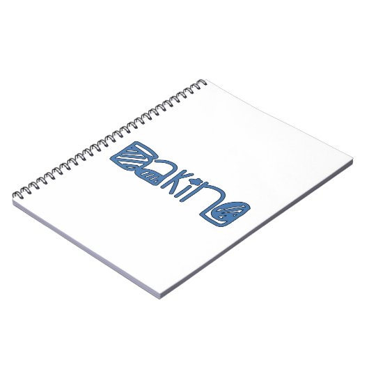 Backen Notizblock (Linke Seite)