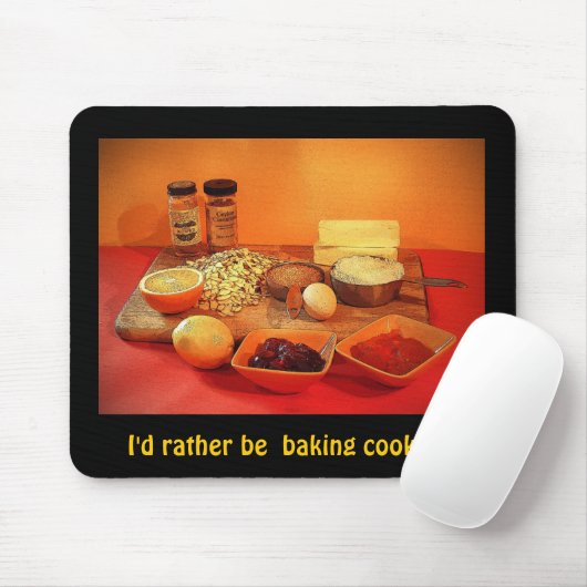 Backen-Plätzchen Mousepad (Mit Mouse)