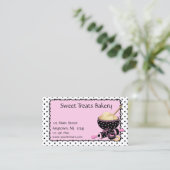 Backen-Plätzchen-Tupfen Visitenkarte (Stehend Vorderseite)
