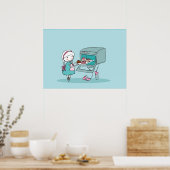 Backen Poster (Küche)